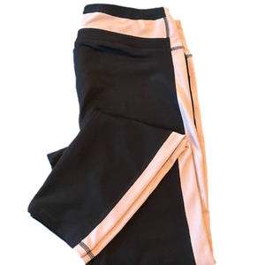 Pink and black Gaian leggings M